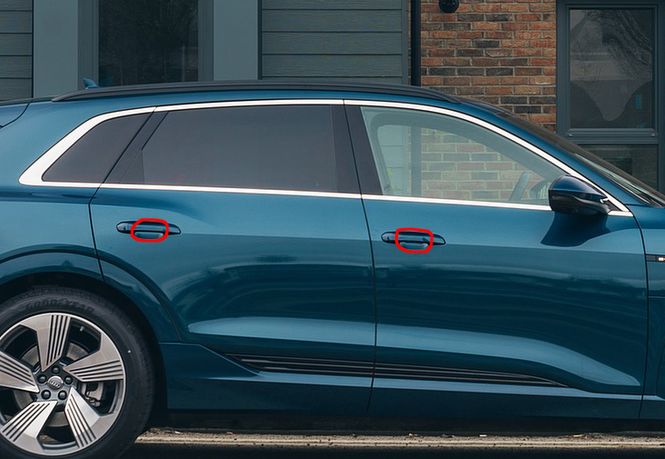 Hovedbilde Audi e-tron 2019-2023 Dørhåndtak folie