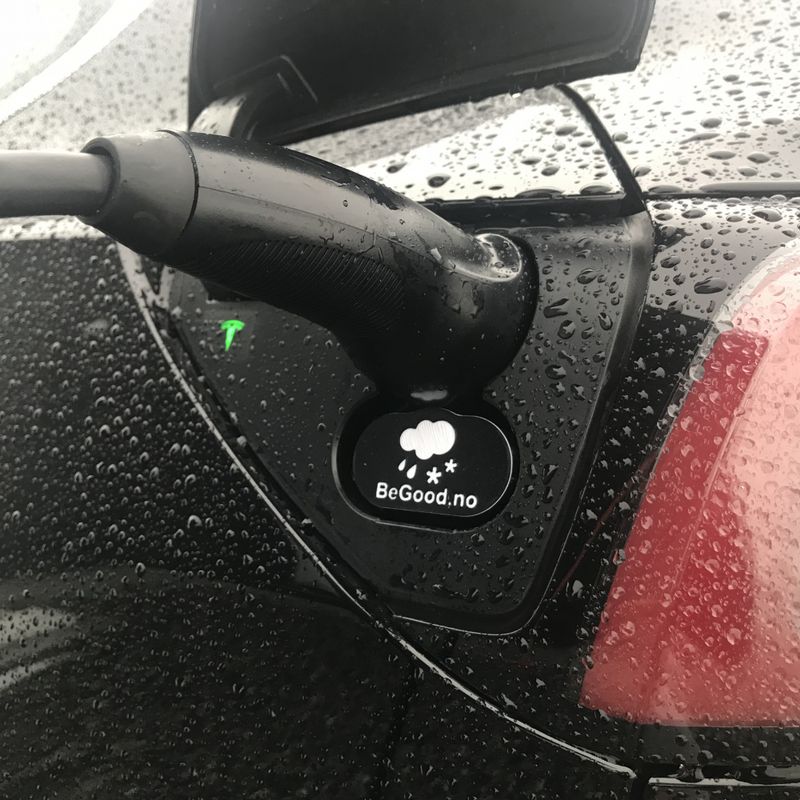Ladedeksel Tesla Model 3 & Y CCS