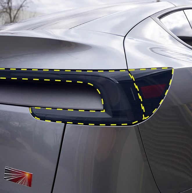 Hovedbilde Tesbros Sotet baklys-beskyttelse Tesla Model Y ...