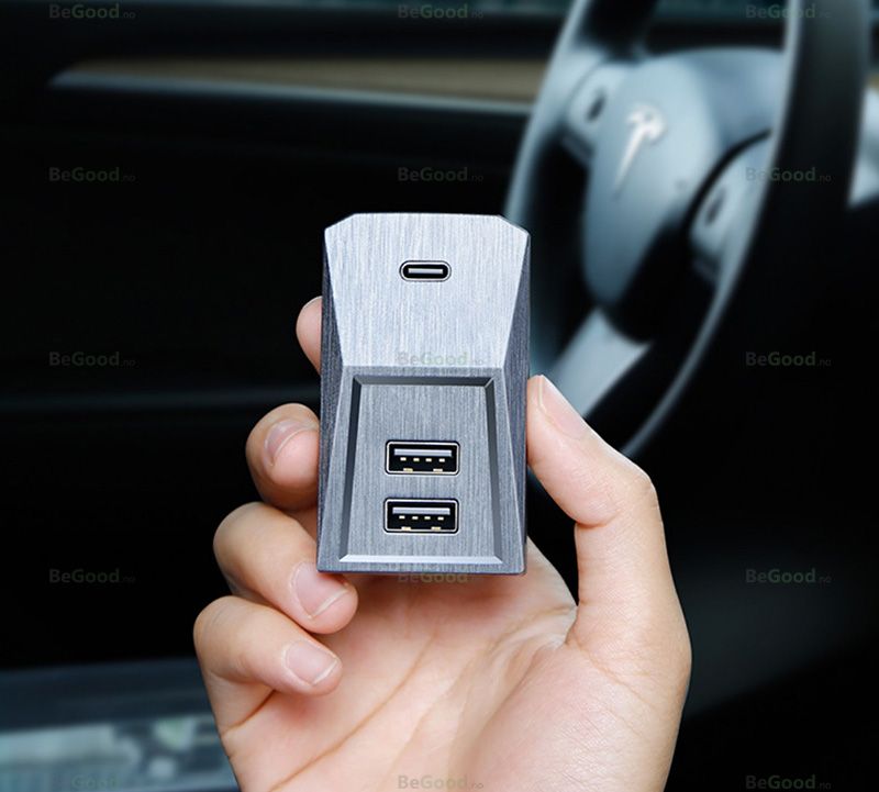 USB Hub Dashcam-leser Tesla Model 3 & Y