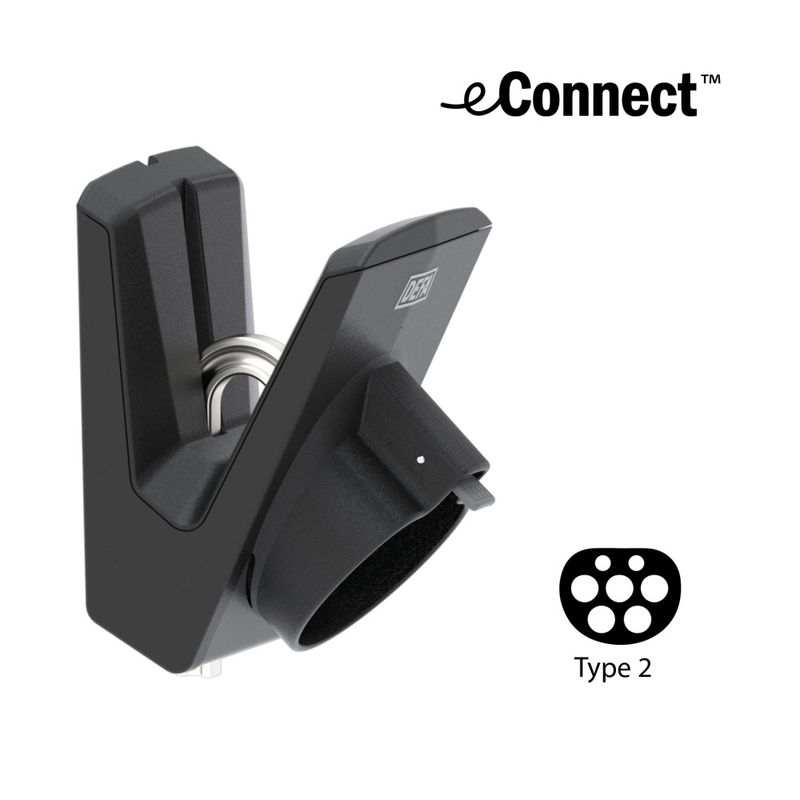 DEFA eConnect låsbar kabelholder