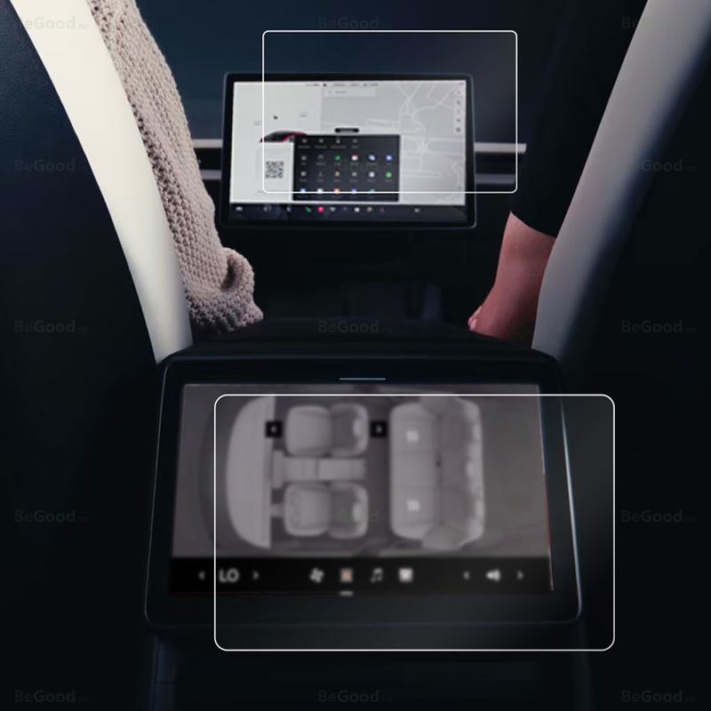 Temperert glass / Skjermbeskyttelse Tesla Model 3