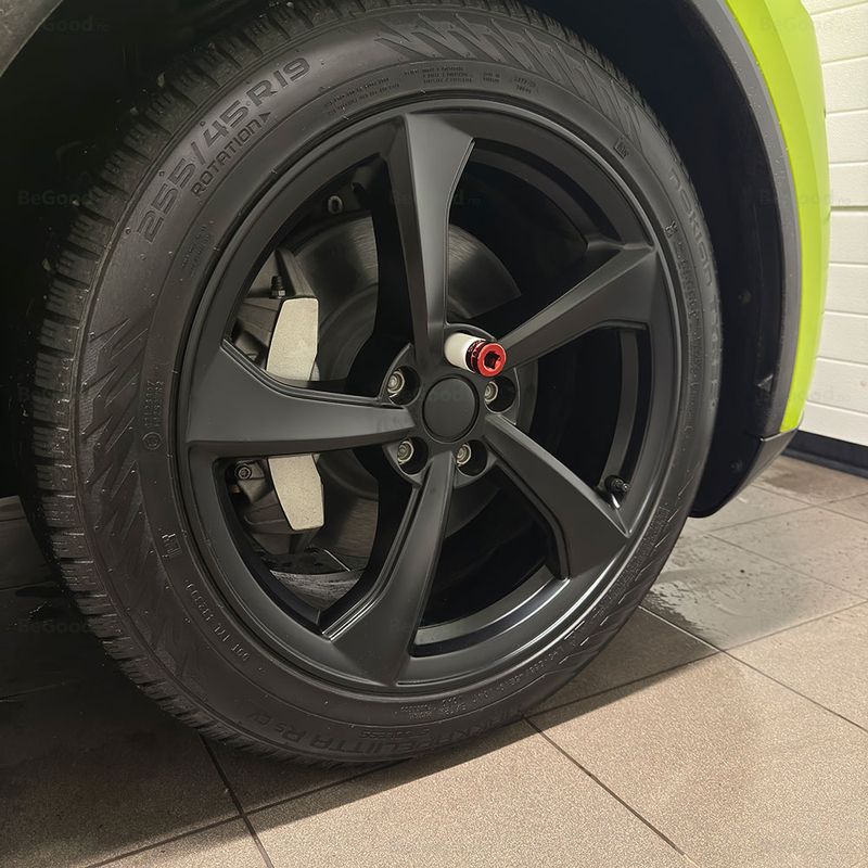 21mm Kraftpipe med plastkappe til felger