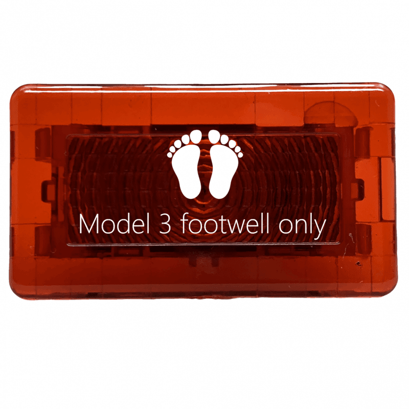LED-lys Fotbrønn Tesla Model 3 & Y