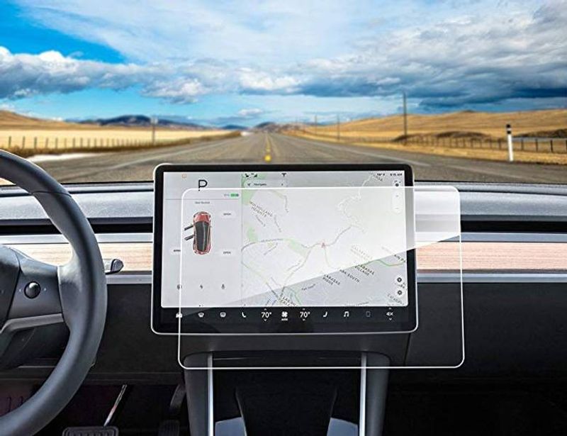 Temperert glass / Skjermbeskyttelse Tesla Model 3