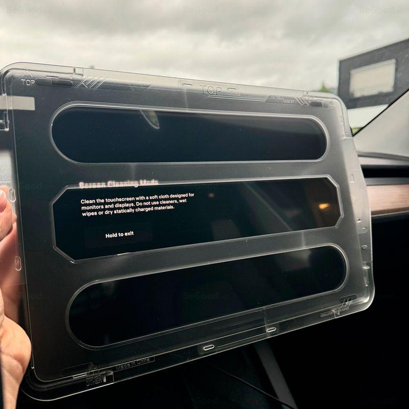 Temperert glass / Skjermbeskyttelse Tesla Model Y (2021-2024)